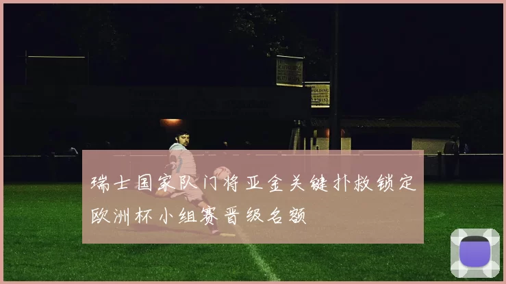 瑞士国家队门将亚金关键扑救锁定欧洲杯小组赛晋级名额